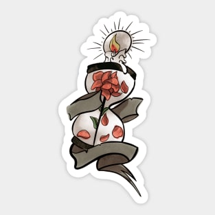 Time Petals - Vintage Sticker